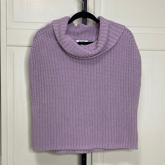 525 America Sweaters - Anthropologie 525 America Women’s Cate Sleeveless Cowl Neck Sweater Sz L Purple